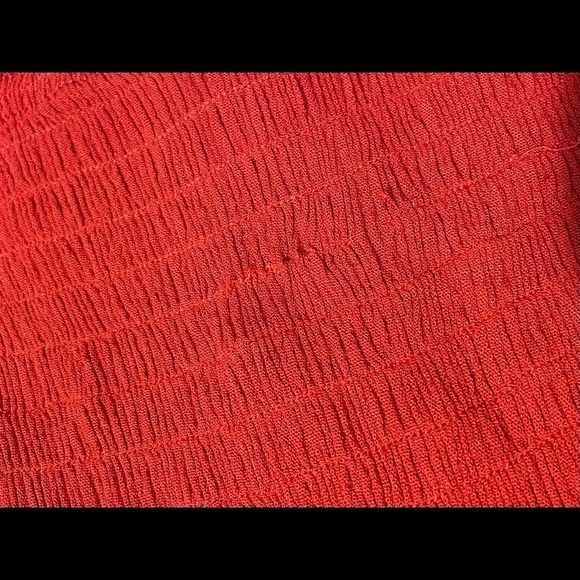 SKY AND SPARROW Tilley's jumpsuit romper ruched wide leg crinkle boho, sz S - Picture 5 of 6